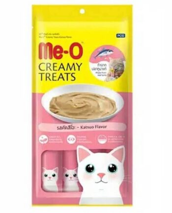 ME-O Creamy Çizgili Orkinos Balıklı Kedi Ödülü 4x15 gr
