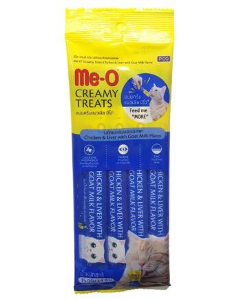 Me-o Tavuk ve Ciğer Keçi Sütlü Kedi Ödül 60 gr