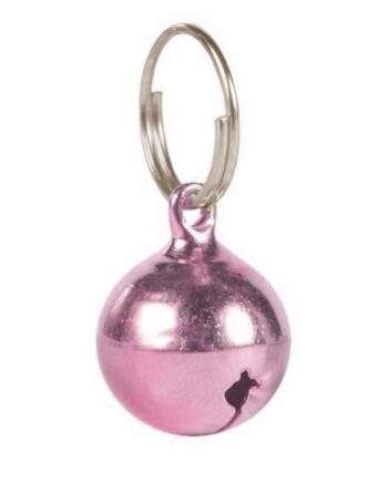 Doggie Kedi Köpek Tasma Çanı Pembe 1,4*1,4 cm