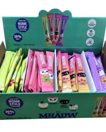 Mhauw Karışık Kedi Ödül Çeşitleri 100 lü 15 gr