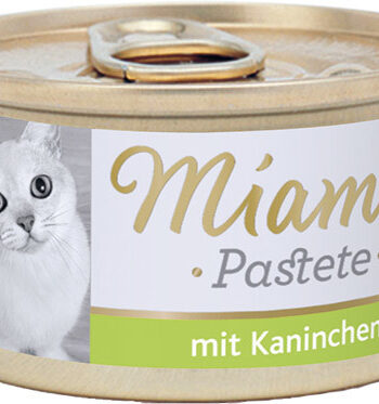 Miamor Pastete Tavşanlı Kedi Konserve Yaş Mama 85 gr