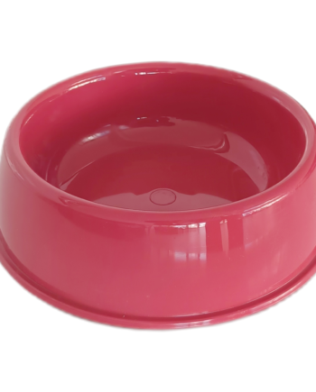 Markapet Kedi Köpek Plastik Mama Ve Su Kabı 20 cm - 200 ml Kırmızı