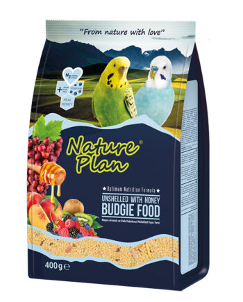Nature Plan Ballı Meyveli Kabuksuz Muhabbet Kuş Yemi 400 gr