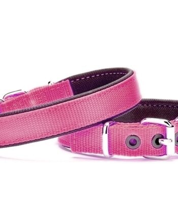 Yumuşak Doku Köpek Boyun Tasması 1,5/35 cm Pembe
