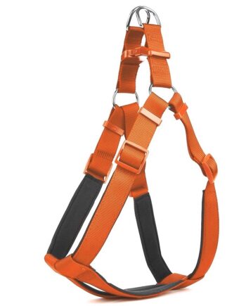 Doggie Dokuma Köpek Göğüs Tasması Medium Turuncu 45*55 cm