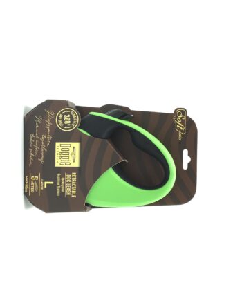 Doggie Soft Seri Otomatik Makaralı Gezdirme Tasması 50 kg / 5 M Yeşil
