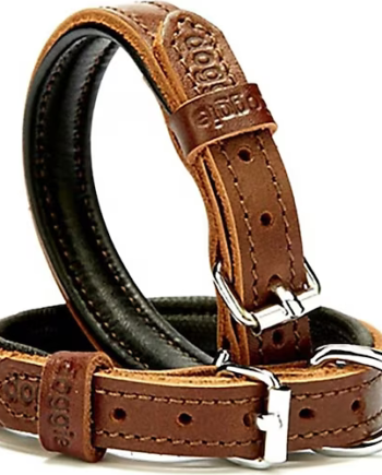 Doggie Comfort Deri Köpek Boyun Tasması 1,5x 25-33 cm Kahverengi