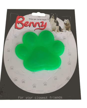 Benny Köpek Oyuncağı Pati 9,5 x 9 cm Yeşil