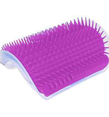 Self Groomer Kedi Duvara ve Masaya Monte Kedi Fırçası Pembe