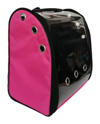 Flipper Kedi Köpek Taşıma Sırt Çantası 23*37*40 cm Pembe