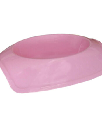 Cado Pet Plastik Kedi Köpek Mama Su Kabı 600 ml Pembe