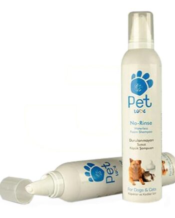 Pet Love Durulanmayan Susuz Kedi Ve Köpek Köpük Şampuan 300 ML