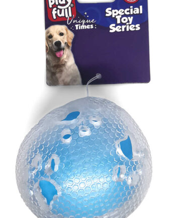 Playfull Kauçuk Sesli Top Köpek Oyuncağı 7,5 Cm