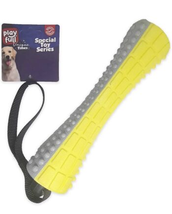 Playfull Sesli Lüx Köpek Eğitim Oyuncağı 37x5 Cm Sarı