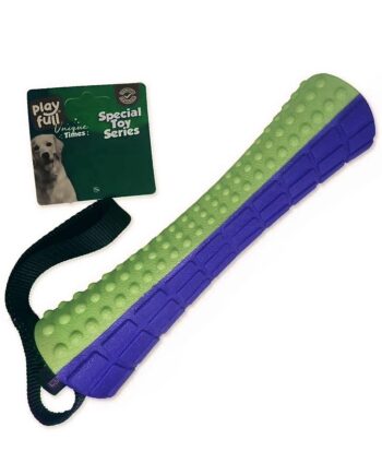Playfull Sesli Lüx Köpek Eğitim Oyuncağı 37x5 Cm Yeşil