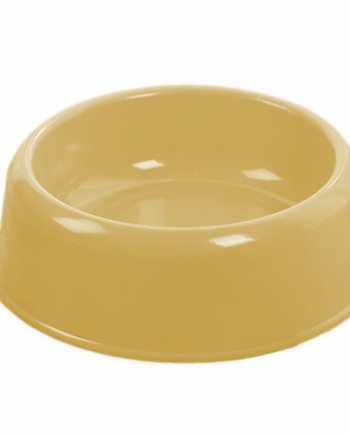 Markapet Kedi Köpek Plastik Mama Ve Su Kabı 20 cm - 200 ml Sarı