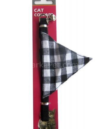 Eastland Fularlı Kedi Boyun Tasması 10mm*30 cm Siyah