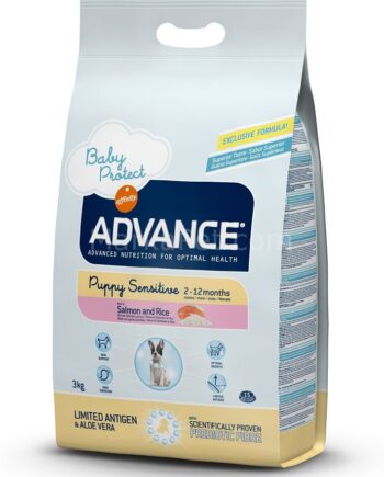 Advance Puppy Sensitive Somonlu Yavru Köpek Maması 3 Kg