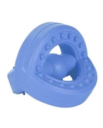 Köpek diş bakım oyuncağı kauçuk 8.5 cm- 8 cm Mavi