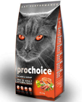 Pro Choice Pro33 Kısırlaştırılmış Somon Kedi Maması 2 Kg