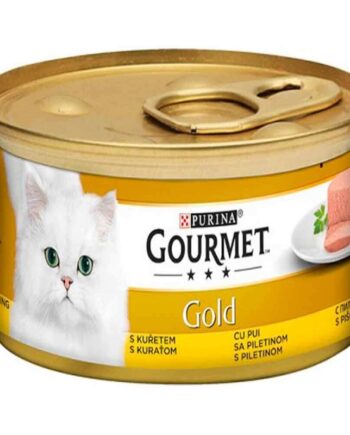 Purina Gourmet Gold Kıyılmış Tavuklu Kedi Konservesi 85 gr