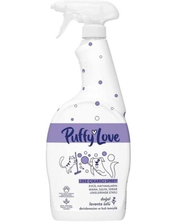Puffy Love Kedi ve Köpek Lavanta Özlü Leke Çıkarıcı Sprey 750 Ml