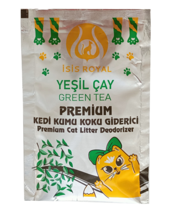 Markapet Kedi Kumu Koku Giderici 25 gr Yeşil Çay Kokulu