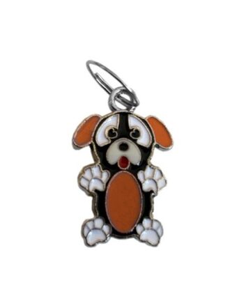 Köpek Tasma Aksesuarı Şaşkın Köpek 1.5×2.5 cm Turuncu