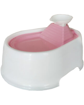 Cado Pet Kedi Köpek Su Pınarı Şelale 23*30*11 cm 220 VOLT 3 W Pembe