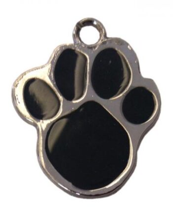 Patili Kedi Köpek İsimlik Aksesuar 2 cm Siyah
