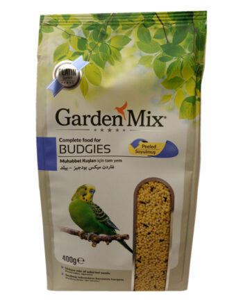 Gardenmix Platin Seri Soyulmuş Muhabbet Kuş Yemi 400 gr