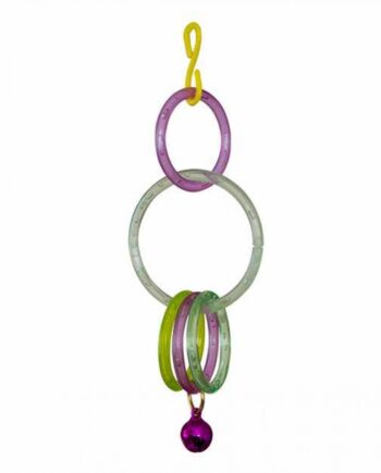Exovit Olimpik Kuş Oyuncak Halka 5 x 14 cm 5 li