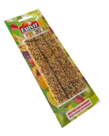 Exovit Meyveli Kuş Krakeri 3 lü