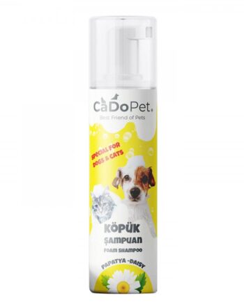 Cado Pet Papatya Kokulu Kedi Köpek Köpük Şampuan 225 ml