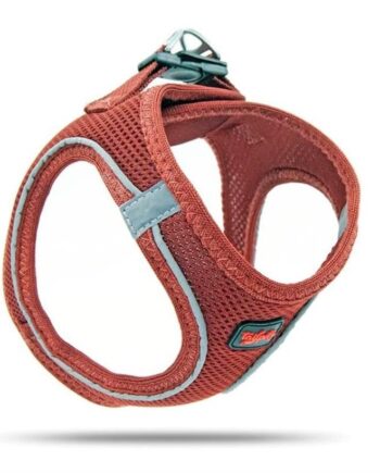 Tailpetz Air Mesh Köpek Göğüs Tasması 2XSmall 28x32 cm Claret