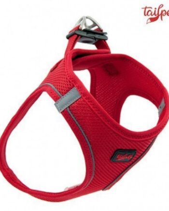 Tailpetz Air Mesh Köpek Göğüs Tasması Large 48x54 cm Kırmızı