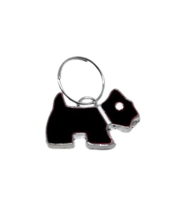 Köpek Tasma Aksesuarı İsimlik 1×2 cm Siyah
