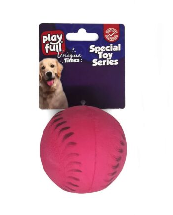 Playfull Zıplayan Tenis Topu Köpek Oyuncağı 6,3 Cm Pembe