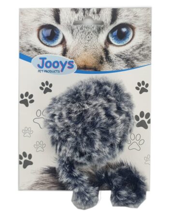 Markapet Jooys Kürklü Tıkırtılı Kedi Topu 7 x 20 cm