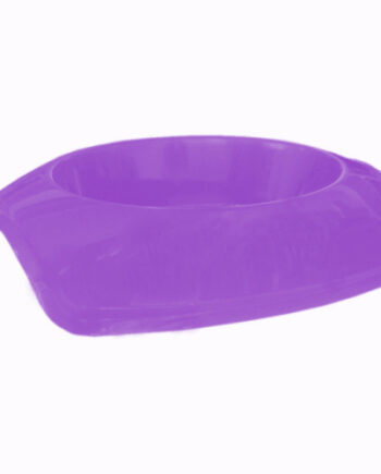 Cado Pet Plastik Kedi Köpek Mama Su Kabı 1 Lt Mor