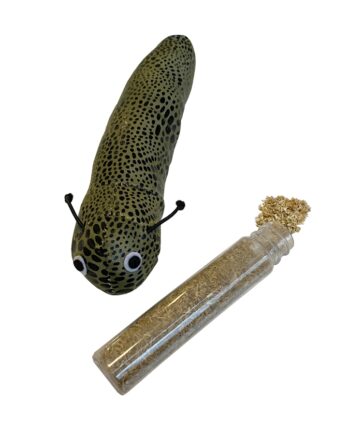 Markapet Kedi Oyuncağı Kedi Otlu Benekli Tırtıl 4-17 cm Yeşil