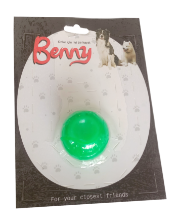 Benny Köpek Oyuncağı Sert Top 5 cm Yeşil