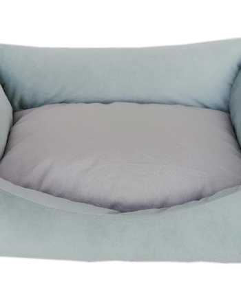 Markapet Tay Tüyü Yumuşak Köpek Yatağı LargeK 60*80 cm Turkuaz