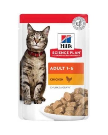 Hills Gravy Soslu Tavuklu Yaş Kedi Maması 85 gr