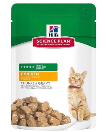 Hills Kitten Tavuklu Yavru Kedi Pouch Konserve 85gr