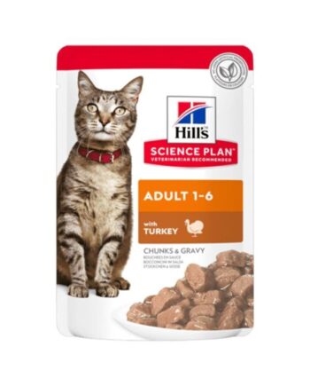 Hills Hindili Yetişkin Kedi Pouch Konservesi 85 gr