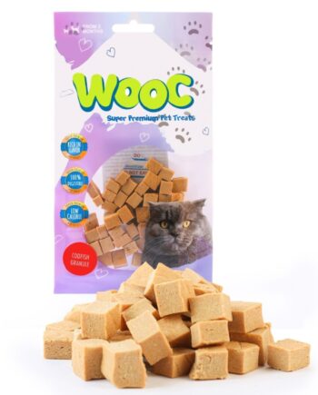 Wooc Codfish Granule Doğal Et Kedi Ödül Maması 40gr