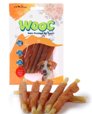 Wooc Tavuk Sargılı Natural Çubuk Köpek Ödül Maması 80gr