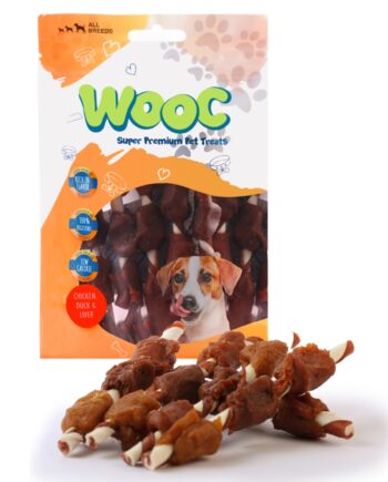 Wooc Dog Tavuk&ördek&ciğer Sargılı Stick Köpek Ödül Maması 80 GR