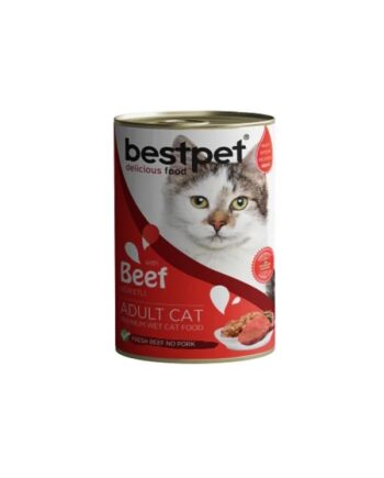 Bestpet Sığır Etli Parça Ve Jöleli Yetişkin Kedi Konservesi 400 Gr